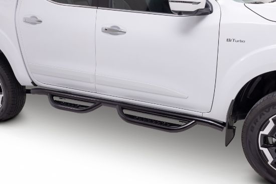 Imagen de SET ESTRIBOS ALUMINIO NEGRO