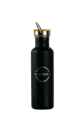 Imagen de BOTELLA NISSAN ACERO NEGRA