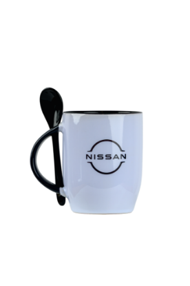 Imagen de TAZA NISSAN BLANCA CUCHARILLA