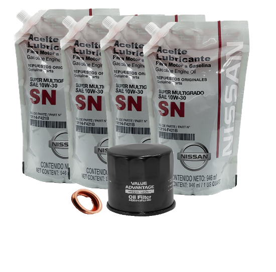 Imagen de COMBO ACEITE 10W30 GASOLINA + FILTRO VA