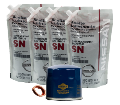 Imagen de COMBO ACEITE 10W30 GASOLINA + FILTRO J11