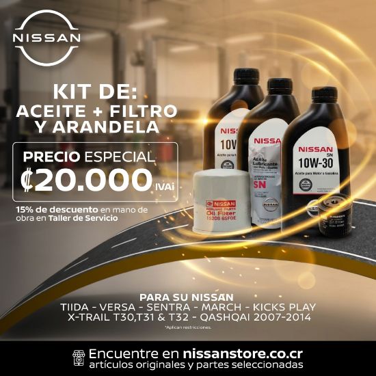 Imagen de COMBO ACEITE 10W30 GASOLINA + FILTRO VA