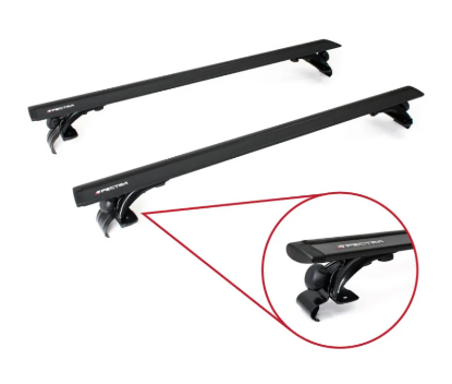 Imagen de RACK FRONTIER TECHO LISO BARRA NEGRA