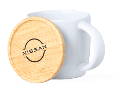 Imagen de TAZA NISSAN PORTAVASO BAMBU BL 350ML