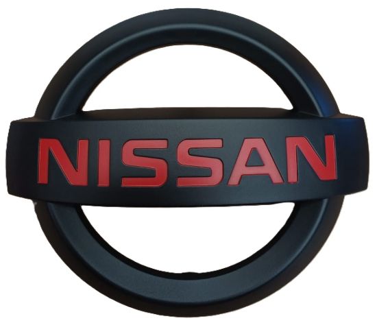 Imagen de EMBLEMA NISSAN ROJO
